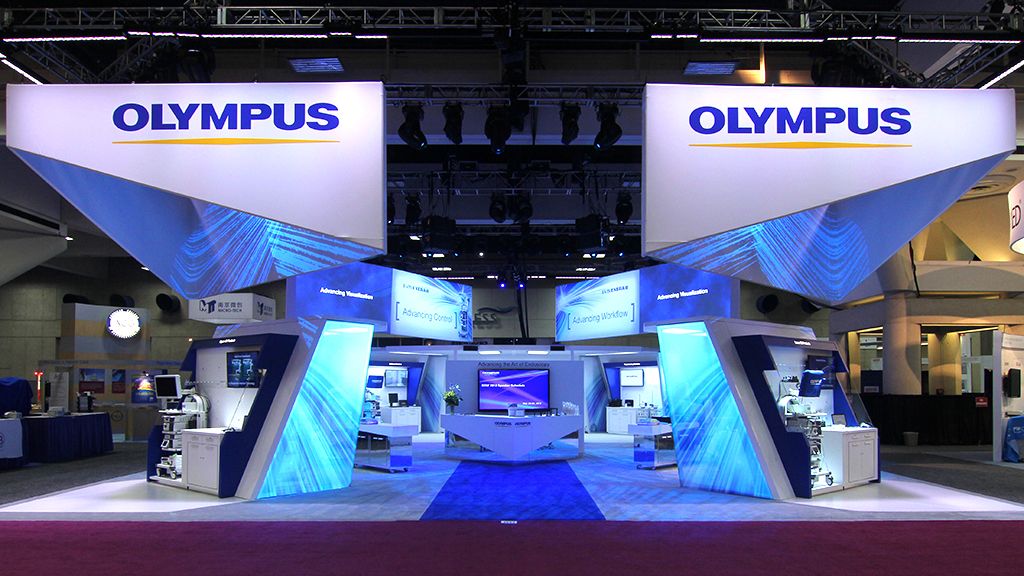 sales enablement for medical device trade show olympus